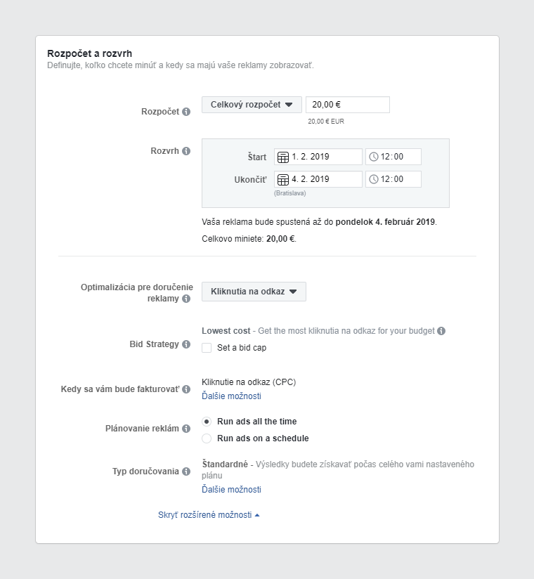 Tipy na vytvorenie úspešnej facebook kampane 5 Tipy na vytvorenie úspešnej Facebook kampane