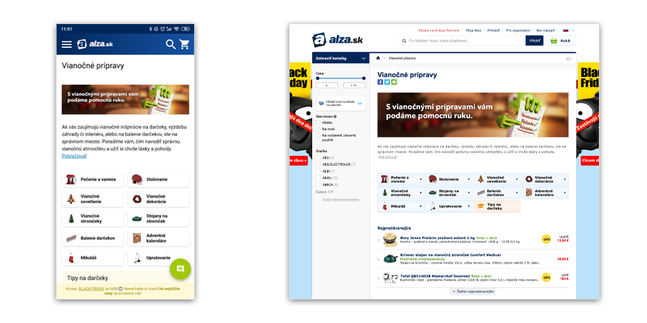 Aká je správna veľkosť písma na webe? 2 alza