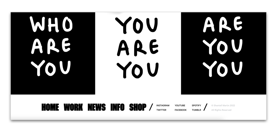 Footer, prehliadaná päta webstránky 9 shantellmartin-footer